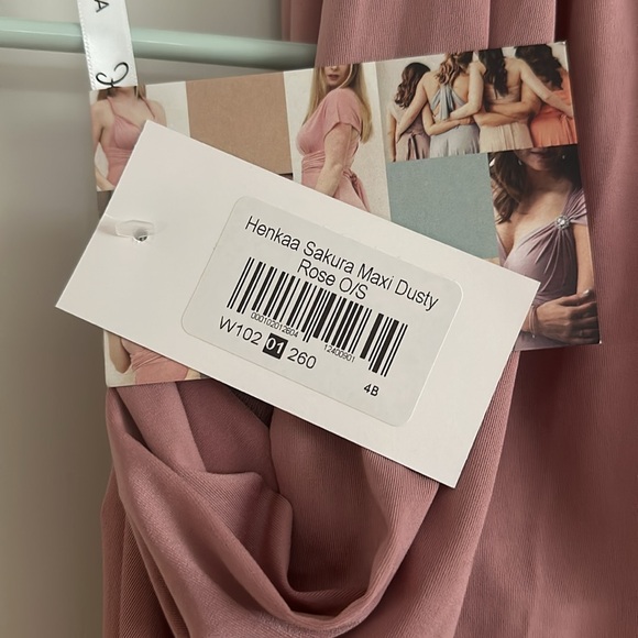 Henkaa Sakura Dusty Rose Infinity Dress - Picture 4 of 4